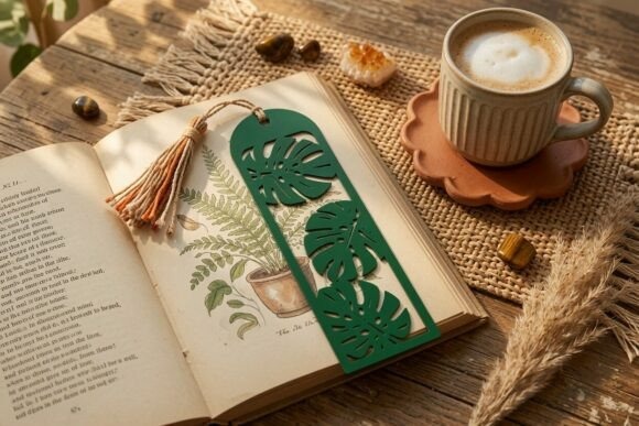 Amazing DIY 3D Printed Gifts: 11 Creative Ideas Anyone Can Make 9 DIY 3D printed gifts: Monstera Bookmark for plant lovers and readers