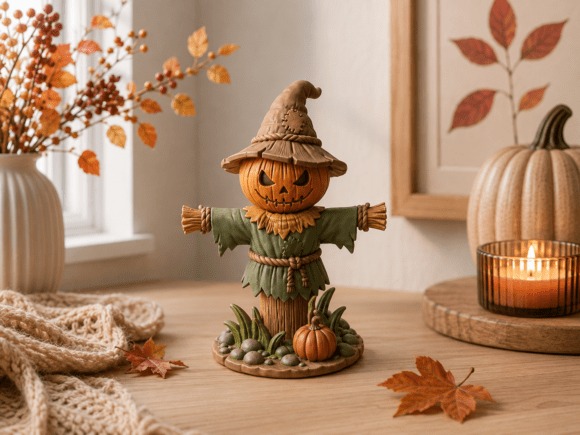 Amazing DIY 3D Printed Gifts: 11 Creative Ideas Anyone Can Make 10 DIY 3D printed pumpkin scarecrow for Halloween decor — DIY 3D printed gifts