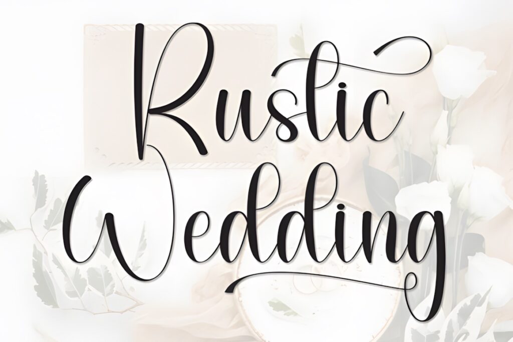 27 Calligraphy Alphabet for alphabet lettering projects 27 Rustic Wedding calligraphy alphabet fonts with handwritten script, graceful curves, and delicate swashes for wedding