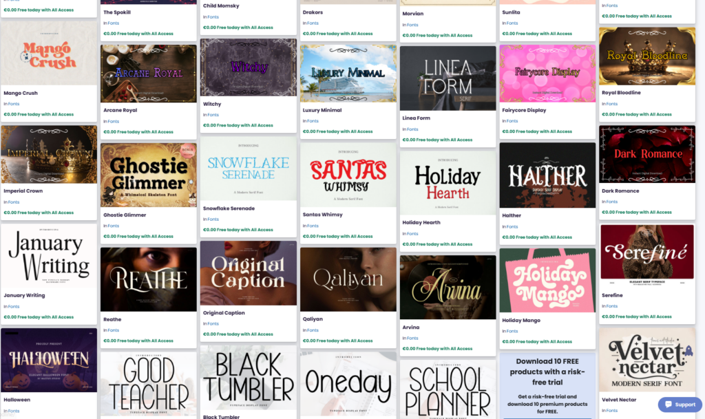 29 Canva Fonts for Painted Banners That Stand Out 2 Canva fonts for painted banners showing various brush, hand-painted, and sign-painting styles for bold and readable banner